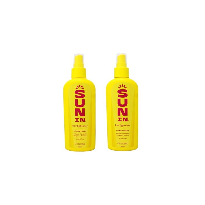 Sun-in Hair Lightener Spray Lemon 4.7 Fl Oz (Pack of