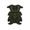 Van Os Emblem 3D Rubber Patch Samurai Skull Badge 8.5