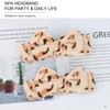 CIEHER 8 Pcs Spa Headbands for Women Girls, Leopard Print