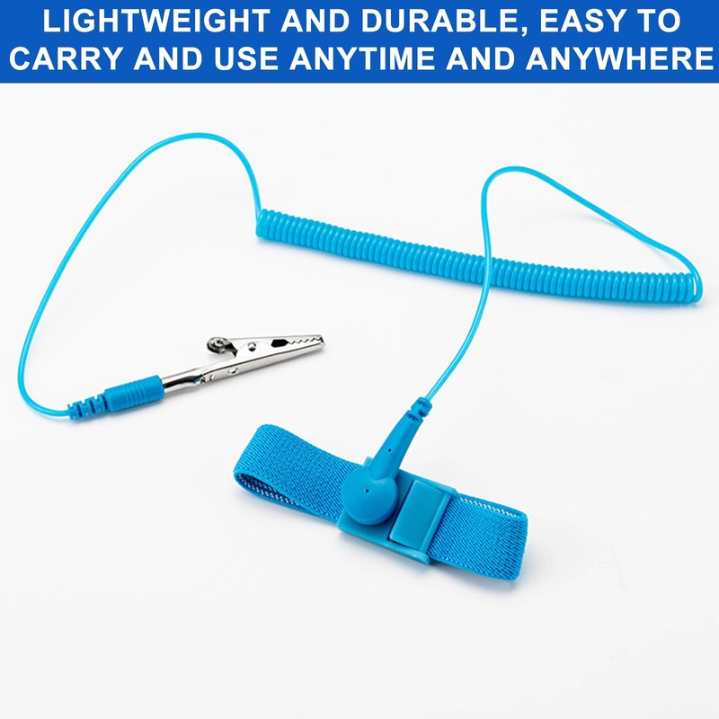 1PC ESD Wrist Strap - Adjustable Anti-Static Wristband - Grounding