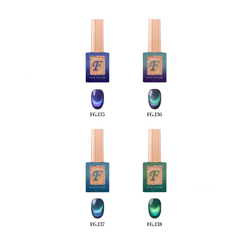 FROM THE NAIL Gel Nail Deep Sea Collection Set 8items