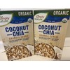 Simply Nature (2) boxes 12.3 oz Non-GMO Organic Coconut Chia