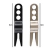 Alnicov 2-Piece Golf Ball Forks Pivot Turf Repair Tool Essential