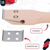 KOTARBAU® Pulling Blade Scraper 40 mm with Wooden Handle for