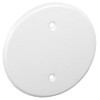 Garvin Industries White Ceiling Blank-Up Covers 5 Inch Diameter 1/4