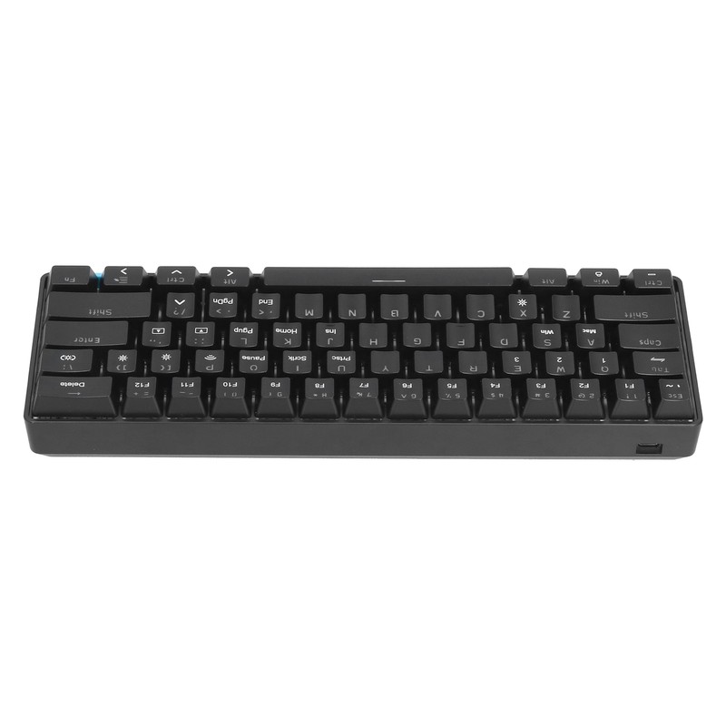Wireless Keyboard 12 Lighting Effects PBT 61 Keys Stable Transmission