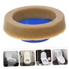 WOONEKY Bathroom Toilet Bowl Gasket Rubber Sealing Ring Leakproof Toilet