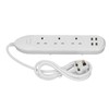 Power Strip Extension Long Cord 2500W Multi Functional with USB