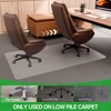 100pointONE Large Office Chair Mat for Carpet, 40" x 60"