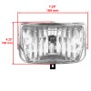 Caltric HeadLight Assembly w/ Bulb for Honda TRX500FGA Foreman Rubicon