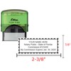 Florida Notary Stamp | Shiny Printer S-844 | Green Body