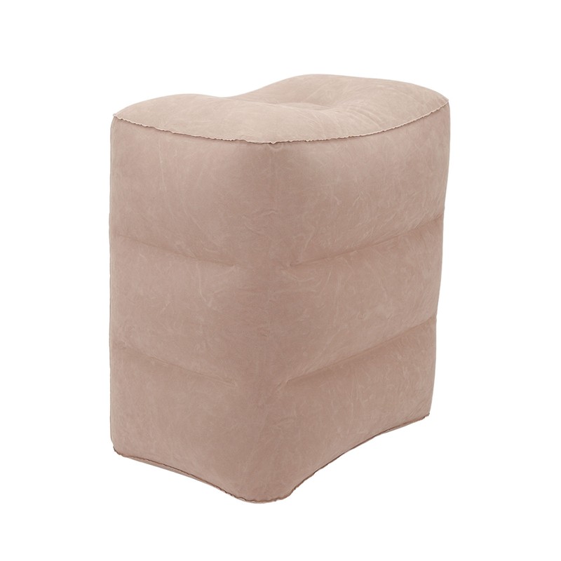 Inflatable Foot Rest Pillow Washable Lightweight Portable Inflatable Footrest Cushion