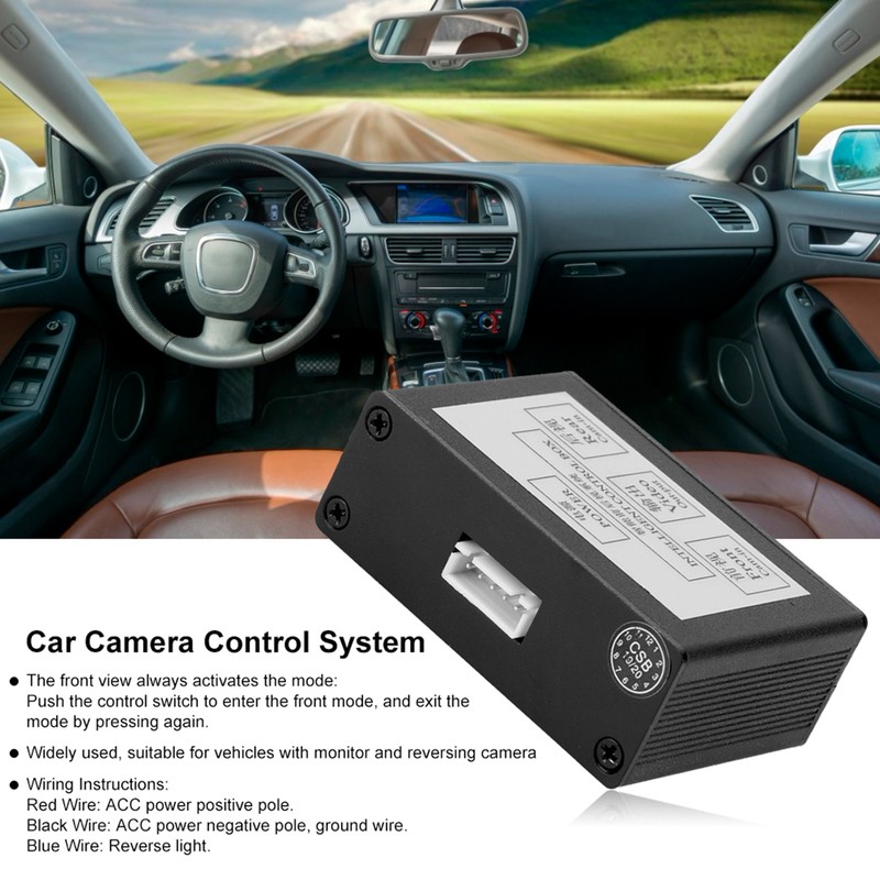 Smart Car Parking Camera Converter Front Rear View Video Switch