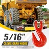 5/16" Clevis Grab Hooks 4 Pack – Heavy Duty G70
