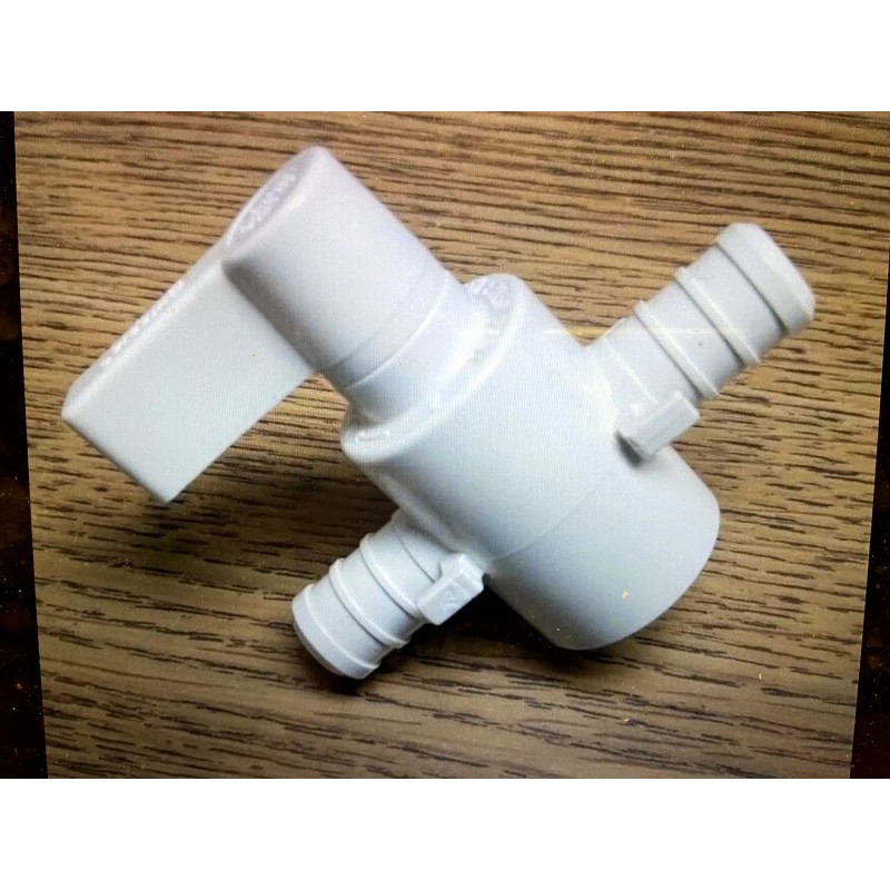 Utopia RV Utopia 1/4 Turn 3-Way Bypass Valve