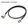 sourcing map UHF () to BNC Male Antenna Cable RG58