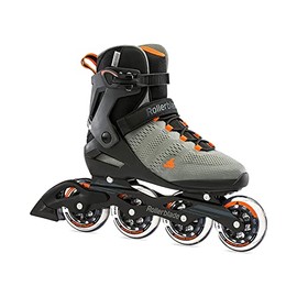 Rollerblade Men's Sirio 90 Inline Skates, Anthracite/Arancio, 44.5 EU, Antracite Arancio