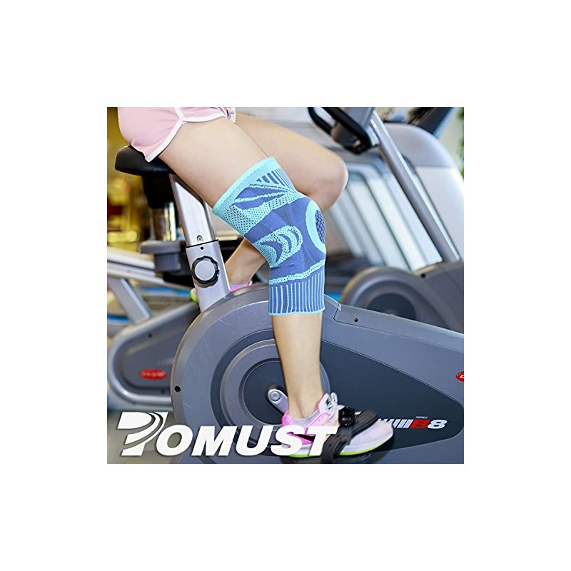 Knee Support with Side Stabilizers & Patella Gel Pad -
