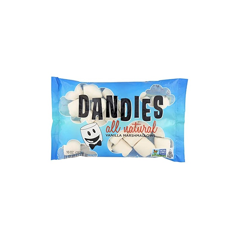 Dandies Air Puffed Marshmallows - Classic Vanilla - Case of