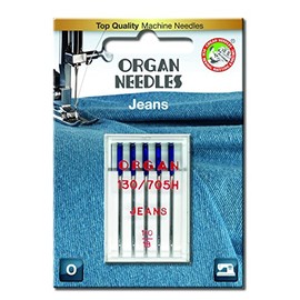 Organ Sewing Machine Needles Jeans size 110 5 Needles
