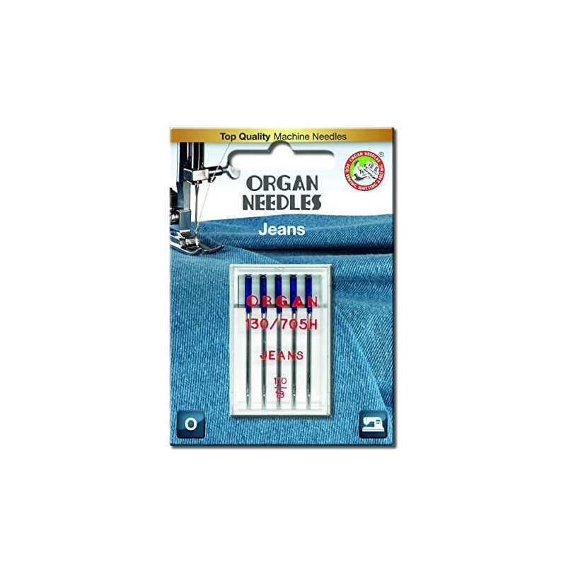 Organ Sewing Machine Needles Jeans size 110 5 Needles