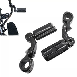 MOTOPARTSOEM Highway Foot Pegs For Harley Touring Road King Street Glide Trike 1 1/4" Bar US