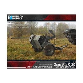 Rubicon Models 2 cm FlaK30 w/SdAh 51/52 Trailer