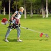 RocoReny Gas Powered String Trimmer, 4 Stroke Air-Cooled Cordless Lawn