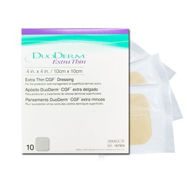 Duoderm Extra Thin topical hydrogel wound dressing 10cmX10cm wet band 1 pack (10 sheets) / 듀오덤 Extra Thin 국소하이드로겔창상피복재 10cmX10cm 습윤밴드 1팩(10매)