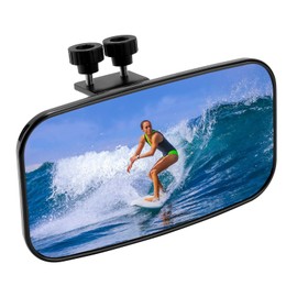 OFIG Boat Rear View Mirror, 8" W x 4" H Boat Mirrors, Marine Mirror for Ski Boats Pontoon Boat Water Skiing Sports Wakeboarding Surfing
