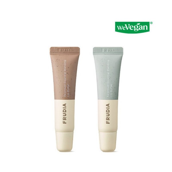 Frudia Refrust Essential Blending Vegan Lip Butter 2-piece set/Moisturizing and