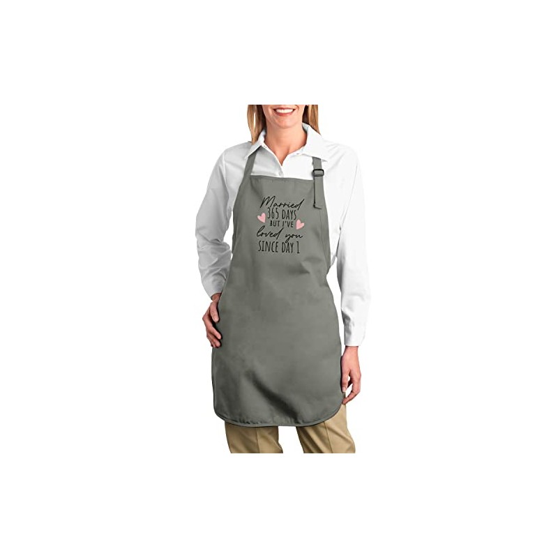Fabulous Premium-Küchenschürze Grau Married 365 Days But Loved You Since