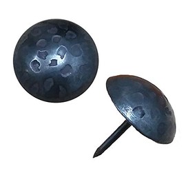 6 Pack Distressed, Hammered Clavos, Decorative Nails, 1 Inch Diameter, Oil Rubbed Bronze Finish