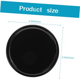Sewroro 10 Tapetes Antideslizantes de PU para Auto, Almohadillas Resistentes para Teléfono y Gafas, Ideales para Tablero de Automóvil Negro