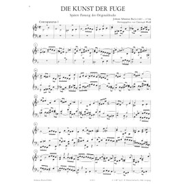 Bach: The Art of Fugue BWV 1080 Vol.2 (Piano Solo) (EP8586B): Later Version (Edition Peters, 2)