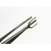 Half-Shank Tweezer Jewelry Soldering Tweezers for Rings Stainless Steel 6-1/2”