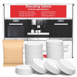 12 Coffee Machine Descaling Tablets for Miele and More