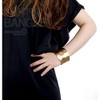 Matte Wide Bangle, Hammered Matte, Simple Bangle, Thick, Wide, Bangle,
