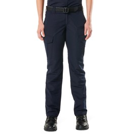 5.11 Tactical Women's Fast-Tac Cargo Pants, Straight Fit, Lightweight, Style 64419, Dark Navy, 20 Regular