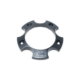 KMC XD Series Satin Black Wheel Center Hub Cap 4-11/16"OD Open-End for XD126/127/128