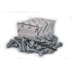 CONFAST 1/4" x 1-1/4" Concrete Screws 410 Stainless Steel Hex