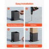 VEVOR 4x4 Post Bracket, 10PC Post Base Brackets, Inner Size