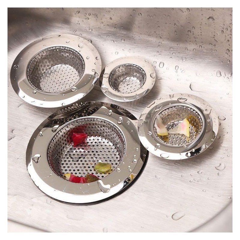 Kitchen Sink Strainer, Strainer for Most Kitchen Sink Drain Basket,
