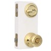 Kwikset 991 Cameron Entry Knob and Single Cylinder Deadbolt Combo