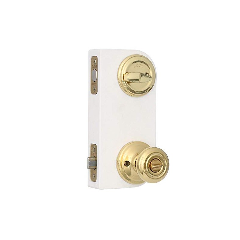 Kwikset 991 Cameron Entry Knob and Single Cylinder Deadbolt Combo