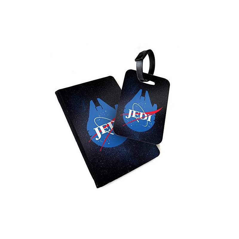 WTF | NASA Jedi | Printed Art Faux Leather Passport