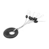 Hsthe Sea 100Pcs Fishing Stops Rubber Bobber Stopper Float Sinker