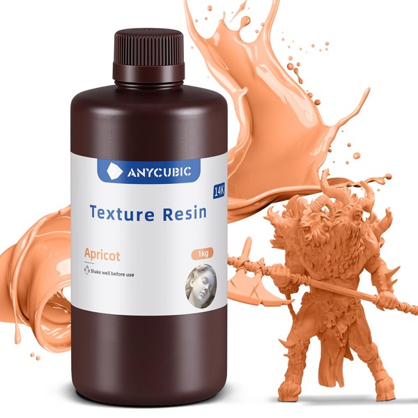 ANYCUBIC 14K 3D Printer Resin, Superior Precision Texture Resin, Model