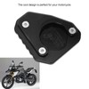 Motorcycle Kickstand Extender Pad Support Plate Aluminium Alloy Replacement for