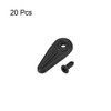 uxcell Frame Turn Button, 3/4" Plastic Indicator Shape with Screws